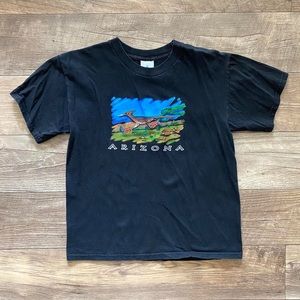 Vintage 90s Arizona Tour Champ novelty souvenir tee